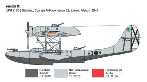 Italeri 1/72 CANT Z.501 Gabbiano
