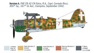 Italeri 1:72 FIAT CR.42 CN "Falco" Night Fighter
