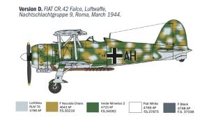 Italeri 1:72 FIAT CR.42 CN "Falco" Night Fighter