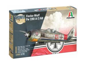 Italeri 1:72 Fw 190 A-7/A8, WWII Aces