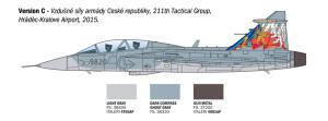 Italeri 1:72 JAS-39D Gripen twin seater