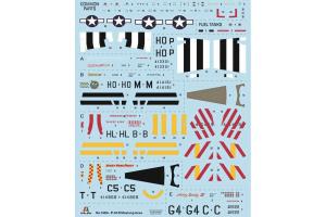 Italeri 1:72 P-51D Mustang Aces
