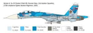 Italeri 1/72 Su-33 Flanker-D