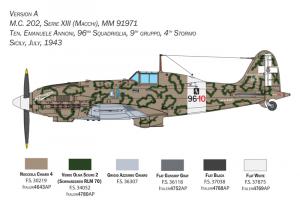 Italeri 1:32 Macchi M.C. 202 'Folgore'