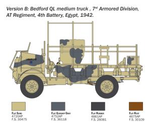 Italeri 1:35 Bedford QL medium truck