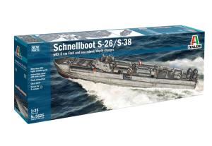 Italeri 1:35 Schnellboot S-26/S-38