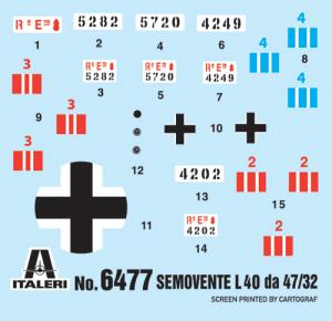 Italeri 1/35 Semovente L40 da 47/32