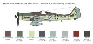 Italeri 1:72 FW190 D-9