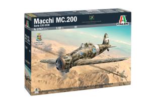 Italeri 1:72 Macchi MC. 200 'Saetta' serie XXI-XXIII