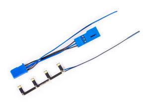 Traxxas LED Light Harness (for Roll Bar #9862) TRX9863