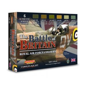 Lifecolor Battle Of Britain, Royal Air Force Colors 6 x 22 ml