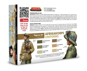 Lifecolor D.A.K. Uniform Colors 6 x 22 ml