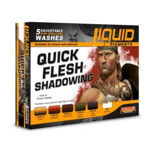 Lifecolor Quick Flesh Shadowing 6 x 22 ml