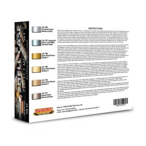 Lifecolor Shell Case – Perfect Metals Set 1 6 x 22 ml