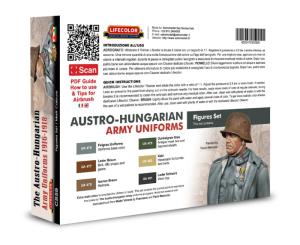 Lifecolor The Austro-Hungarian Army Uniforms 1916-1918 6 x 22 ml