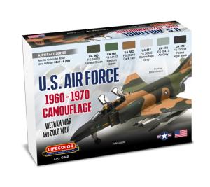 Lifecolor US Air Force 1960-1970 Camouflage 6 x 22 ml