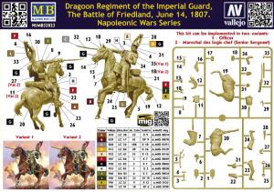 Masterbox 1/32 Dragoon Regiment of the Imperial Guard, The Battle of Friedland
