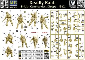 Masterbox 1/35 Deadly Raid. British Commandos, Dieppe, 1942