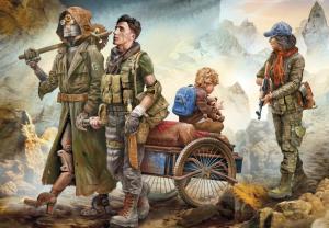 Masterbox 1/35 Desert Battle Series. Long-distance raid. Child of Hope