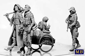 Masterbox 1/35 Desert Battle Series. Long-distance raid. Child of Hope