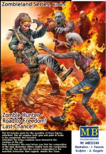 Masterbox 1/35 Zombieland Series, Kit #4, Zombie Hunter, Last Chance!