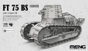 Meng 1/35 French FT 75 BS (incl. resin parts)