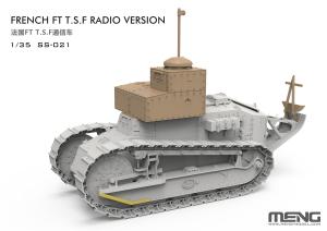 Meng 1/35 French FT T.S.F Radio Version (incl. resin parts)
