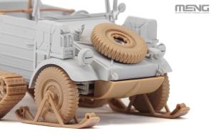 Meng 1/35 Pkw.K1 Kübelwagen Type 155 Half-Track