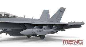 Meng 1/48 Boeing EA-18G Growler Electronic Attack Aircraft Yellow Jackets