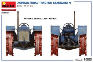 Miniart 1/35 Agricultural Tractor Standard N Mod. 1934-36