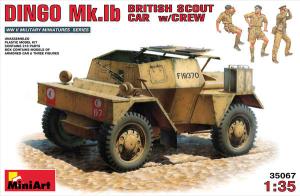 Miniart 1/35 British Scout Car Dingo MK. 1b