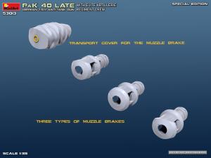 Miniart 1/35 German 7.5cm PaK 40 Late w/Elite Artillerie Regiment Crew. Special Edition