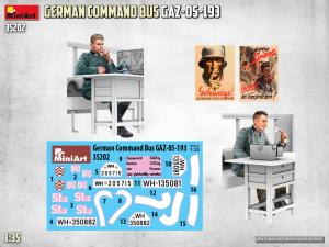 Miniart 1/35 German Command Bus GAZ-05-193