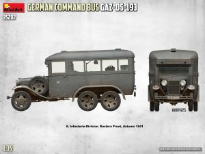 Miniart 1/35 German Command Bus GAZ-05-193