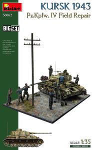 Miniart 1/35 Kursk 1943. Pz.Kpfw. IV Field Repair. Big Set