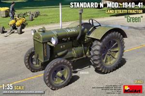 Miniart 1/35 Land Utility Tractor Standard N "Green" Mod. 1940-41