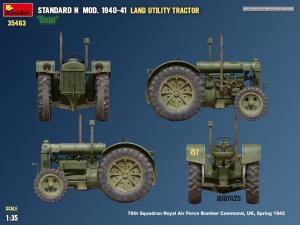 Miniart 1/35 Land Utility Tractor Standard N "Green" Mod. 1940-41