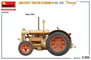 Miniart 1/35 Land Utility Tractor Standard N “Orange” Mod. 1939