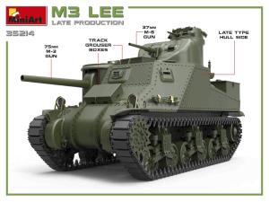 Miniart 1/35 M3 Lee Late Prod.