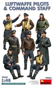 Miniart 1/48 Luftwaffe Pilots and Command Staff