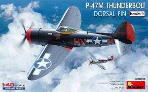 Miniart 1/48 P-47M Thunderbolt. Dorsal Fin. Basic Kit