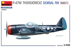 Miniart 1/48 P-47M Thunderbolt. Dorsal Fin. Basic Kit