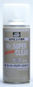 Mr. Hobby Super Clear Gloss Spray (170 ml) UV suojattu kiiltävä lakka