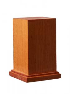 Mr. Hobby Wooden Base Square L  (60x60x90mm)