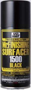 Mr. Surfacer Spray Primer 1500 Black (170ml)