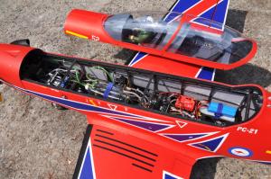 PC-21 Pilatus 55-65cc Gas/EP 1962mm Electric retracts