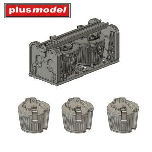 Plusmodel 1/35 Ammunition magazine for MG 34