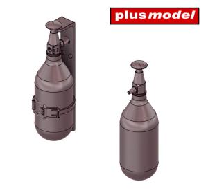 Plusmodel 1/35 British fire extinguishers