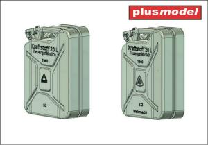 Plusmodel 1/35 German canisters late Schwelm, ABP