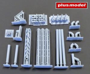 Plusmodel 1/35 Roof gutters